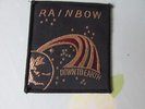 Original RAINBOW 1980's Down to Earth Heavy Metal Rock Band Sew on Badge / Patch