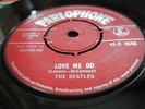 Beatles Love Me Do  clean.Orig UK Parlophone  red label 7inch 45 v/g plus con