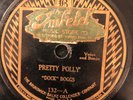 Bruns 132 Dock Boggs PRETTY POLLY 1927 E-   78 rpm COUNTRY 1
