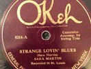 Okeh 8214 Sarah Martin w Fiddle, Guitar, Banjo 1925 78 rpm Blues E- S. Louis