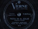 Latin 78 CUARTETO MARCANO Fiesta En El Solar VERNE HEAR
