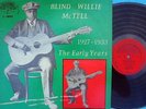 Blind Willie McTell ORIG US LP 1927-33 early years EX ’69 Yazoo Country Blues