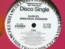 SAMUEL JONATHAN JOHNSON-YOU /MY MUSIC - WLP ON COLUMBIA MODERN SOUL DISCO 12