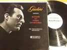 COLUMBIA SAX 2377 B/S Label. Rossini and Verdi overtures. Giulini.