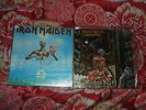 IRON MAIDEN SOMEWHERE IN TIME / SEVENTH SON LPS USA & CANADA PRESS