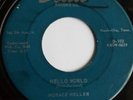 OUTER SPACE /B/W MANIAC MURDER Rockabilly HORACE HELLER 45 free postage worldw.