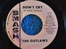 THE OUTLAWS WITH RITCHIE BLACKMORE 45RPM DON'T CRY / ONLY FOR YOU
