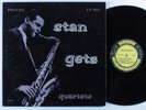 STAN GETZ Quartets PRESTIGE LP mono w.50th