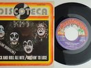KISS ?– Rock And Roll All Nite 45 RPM Spain 1976 - EX+ * Live Version UNIQ COV.