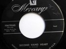 CASHMERES 45 There's a rumor / Second hand heart MERCURY Doowop ws980