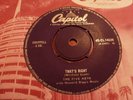 THE FIVE KEYS THAT'S RIGHT 1956 CAPITOL 45-CL 14639  RARE VERY NICE