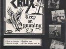 Split-LP CRUX/CRASH - Keep on running E.P. - NO FUTURE 1982 Oi  Skins Punks RAR
