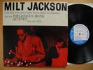 MILT JACKSON And The Thelonious Monk Quintet LP 1955 BLP 1509 Lex DG RVG Flat