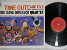 DAVE BRUBECK QUARTET TIME OUT CBS/SONY 20AP 1459 Japan VINYL LP