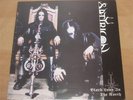 SATYRICON: Black lava in the north LP Live Sweden 2002 Blue Vinyl Black Metal