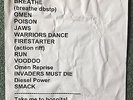 The Prodigy - Setlist & Ticket Stub - Bournemouth 27/01/10