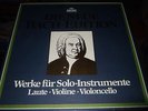 MILSTEIN/FOURNIER/SÖLLSCHER : JS BACH WERKE FÜR SOLOINSTRUMENTE 8LP BOX DGG