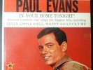 33T LP  PAUL  EVANS  LP 12/129  USA  CARLTON  DE  1961  VG+ / VG+  RARE