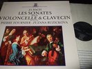 FOURNIER/RUZICKOVA : JS BACH LES SONATES POUR VIOLONCELLE&CLAVECIN LP ERATO STU