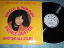 PRINCE BUSTER 'WRECK A PUM, PUM' BBLP 821 FAB RECORDS 1969 UK ISSUE