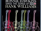 RONNIE HAWKINS w/THE BAND SINGS HANK WILLIAMS RARE ORIG'62 ROULETTE STEREO LP NM