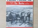 THE BEATLES Please Please Me Original 1960s sheet music
