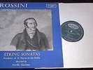 MARRINER Rossini String Sonatas LP Argo Oval DG ZRG 506 UK 1G/1G Audiophile ED1