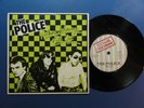 THE POLICE  FALL OUT Illegal 79 Translucent RED Vinyl P/S45 EX