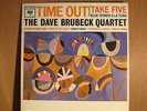 Dave Brubeck Quartet - Time Out / 6-Eye Copy Sealed Inner Plastic Baggie Sleeve
