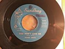 Moses Smith - You Don't Love Me. Northern Soul Single. Sandbag.