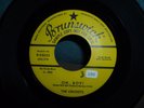 THE CRICKETS oh boy / not fade away PROMO 45 BRUNSWICK 1958 BUDDY HOLLY