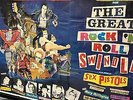 RARE FRAMED JAMIE REID 'SEX PISTOLS' QUAD MOVIE POSTER GREAT RNR SWINDLE PUNK