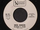 WES DAKUS: Side Winder / Pedro's Pad 45 (dj, sm tear/tag stain ol) Oldies
