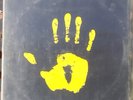 YELLOW HAND same US psych vinyl LP CAPITOL EX/VG+