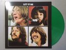 THE BEATLES  - LET IT BE green colored vinyl