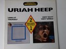 URIAH HEEP LOOK AT YOURSELF/VERY 'EAVY VERY 'UMBLE VINYL DOUBLE ALBUM