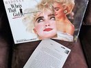 MADONNA  Who's That Girl LP 1986 BRAZIL GOLD STAMPED & PORTUGUESE PROMO RELEASE