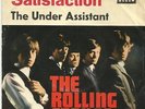 ROLLING STONES Satisfaction Orig. D Decca 25200 PS Single 1965 Weisser Balken