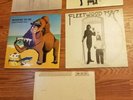 Set of 5 Fleetwood Mac record albums LP Tusk Mystery to Me Rumors Bare Trees