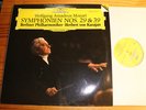 MOZART Symphonies 29 39 KARAJAN LP DG Digital 1988