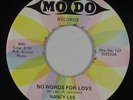 Crossover Soul 45 - Nancy Lee - No Words For Love - Mo Do - VG+ mp3