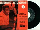 FATS DOMINO Here Comes Vol. 1 (HOLLAND ABC PARAMOUNT PS VINYL EP 7