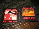 METALLICA VG+ KILL 'EM ALL LP WHIPLASH EP neck brace mix ORIGINAL Megaforce 1983