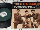 Four By The Beatles-Vinyl EP w/Cover-Capitol EAP 1-2121