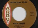 Northern Soul R&B 45 - Etta James - Seven Day Fool - Argo - VG++ mp3