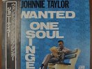 Johnnie Taylor Wanted One Soul Singer Japan LP 1980 Promo P-6170A Insert Obi