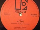 Love LP Da Capo UK Orange Elektra Mono 1st Press