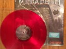 Megadeth Dystopia Red vinyl LP SEALED... RARE   , slayer,Metallica
