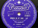 RAY CHARLES - Georgia on My Mind/ Deep in the Heart.. 78 RPM BRAZIL 1962 POLYDOR