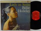 BILLIE HOLIDAY Lady In Satin LP on Columbia 6-eye DG mono